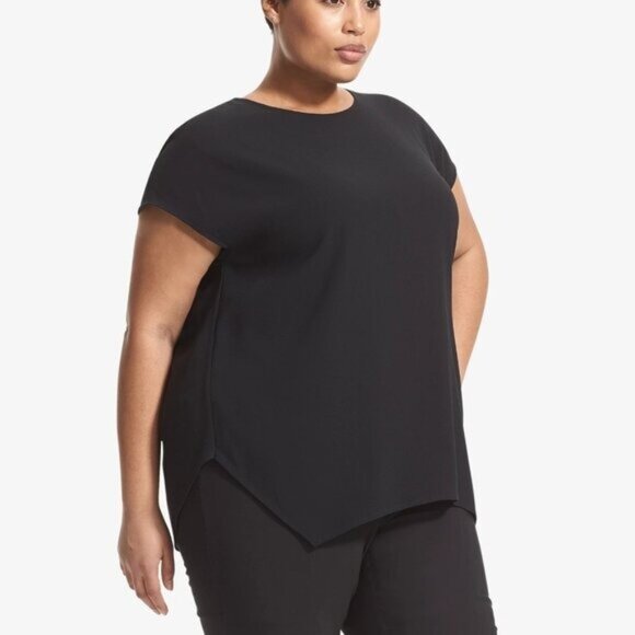 MM Lafleur Black Blouse Top Extra Large XL - Picture 1 of 8